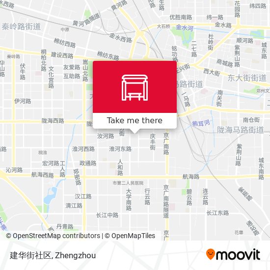 建华街社区 map