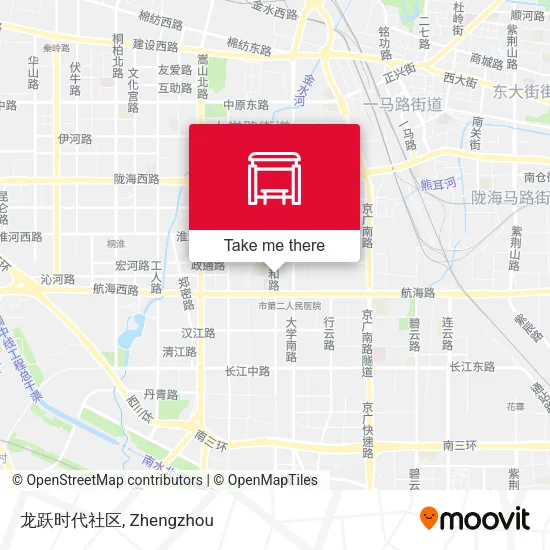龙跃时代社区 map