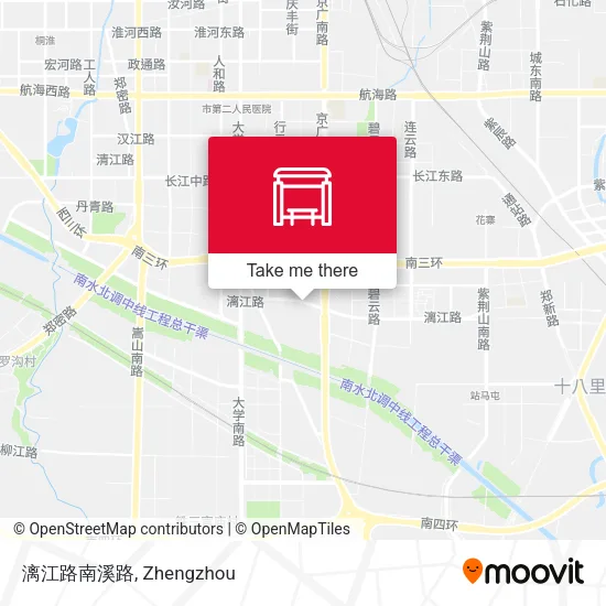 漓江路南溪路 map