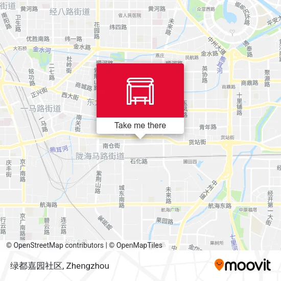 绿都嘉园社区 map