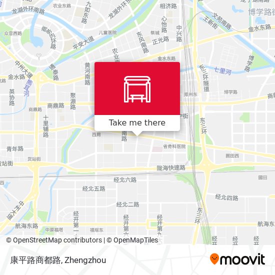 康平路商都路 map