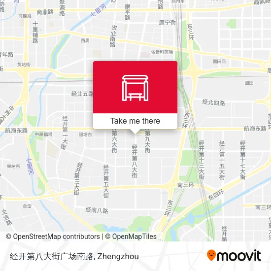 经开第八大街广场南路 map