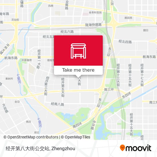 经开第八大街公交站 map