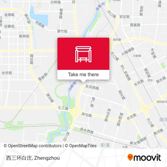 西三环白庄 map