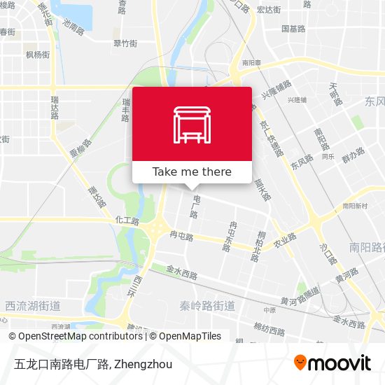 五龙口南路电厂路 map
