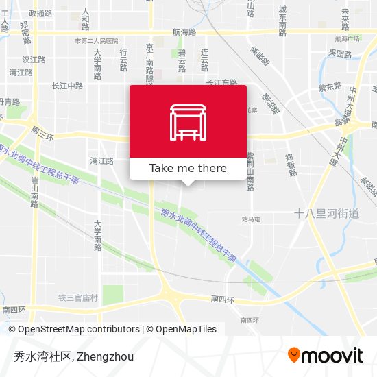 秀水湾社区 map