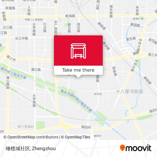 橄榄城社区 map