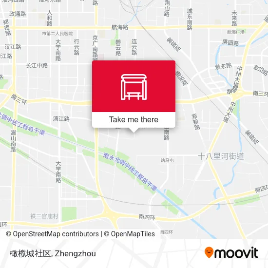 橄榄城社区 map