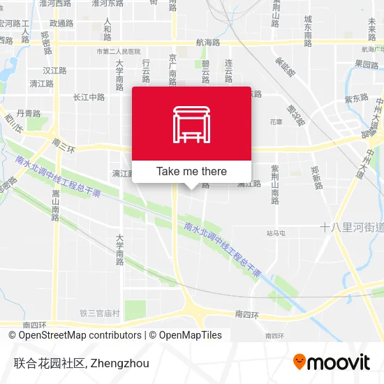 联合花园社区 map