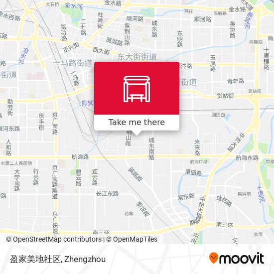 盈家美地社区 map