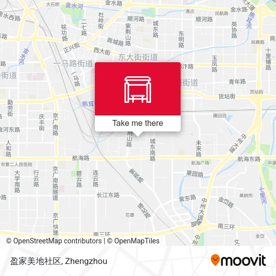 盈家美地社区 map