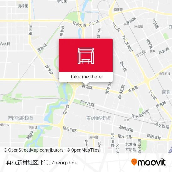 冉屯新村社区北门 map