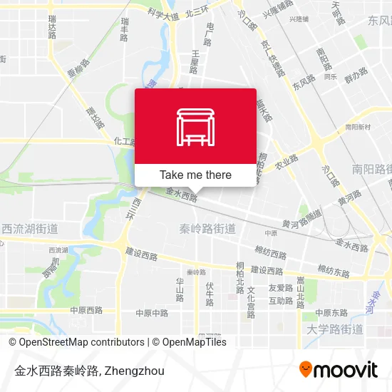 金水西路秦岭路 map