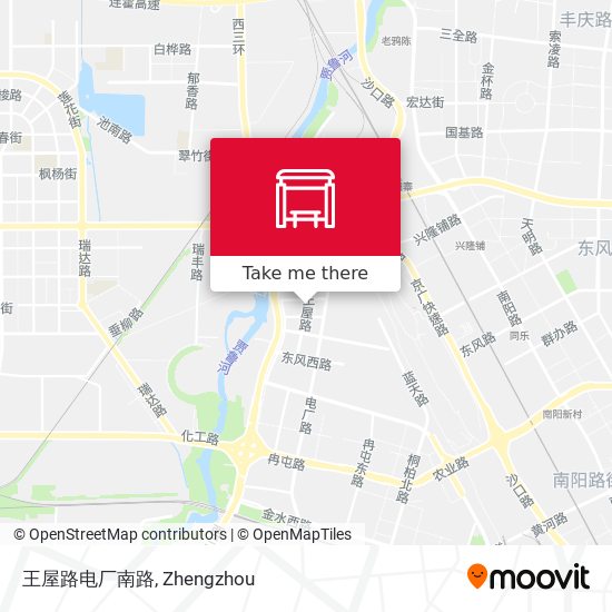 王屋路电厂南路 map