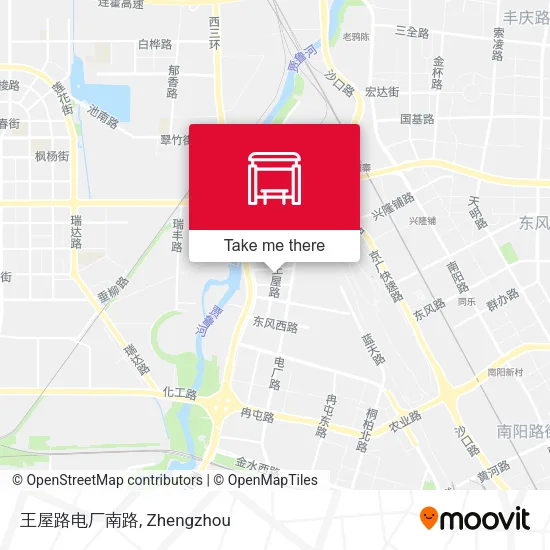 王屋路电厂南路 map