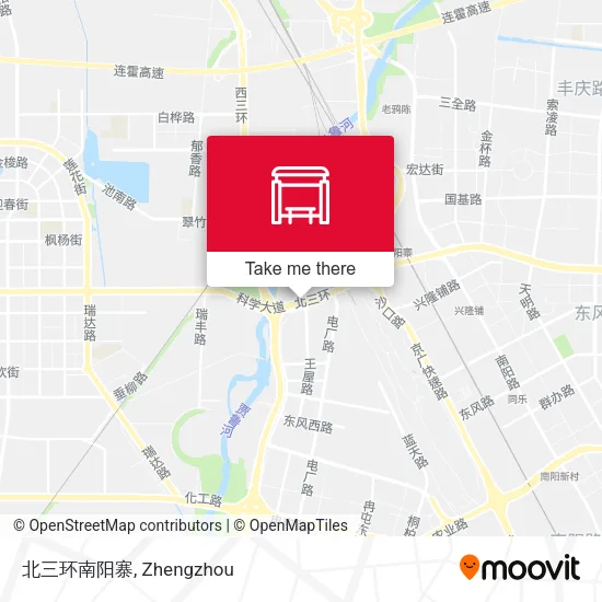 北三环南阳寨 map