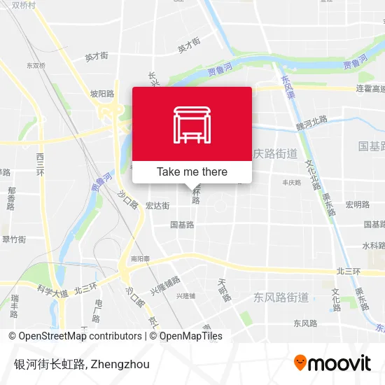 银河街长虹路 map