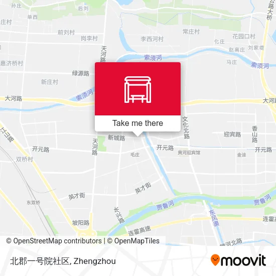 北郡一号院社区 map