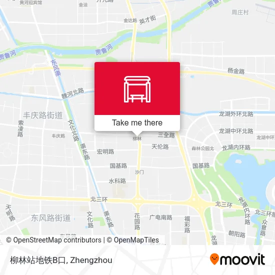 柳林站地铁B口 map