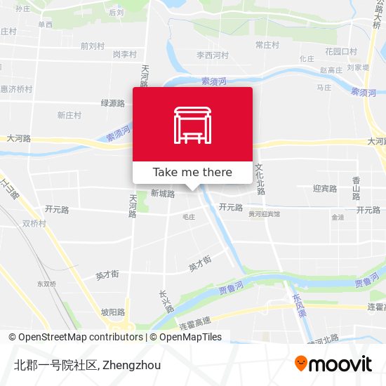 北郡一号院社区 map