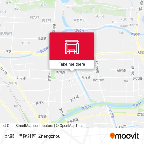 北郡一号院社区 map
