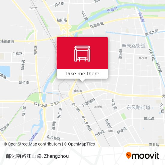 邮运南路江山路 map