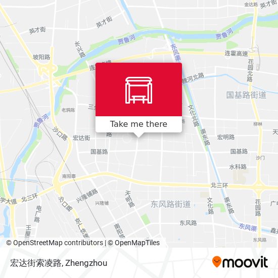 宏达街索凌路 map