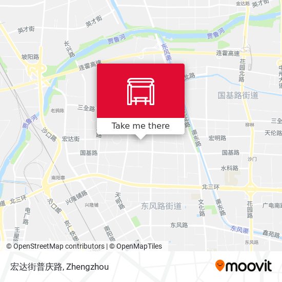 宏达街普庆路 map