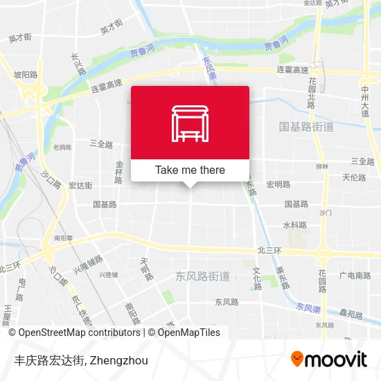 丰庆路宏达街 map