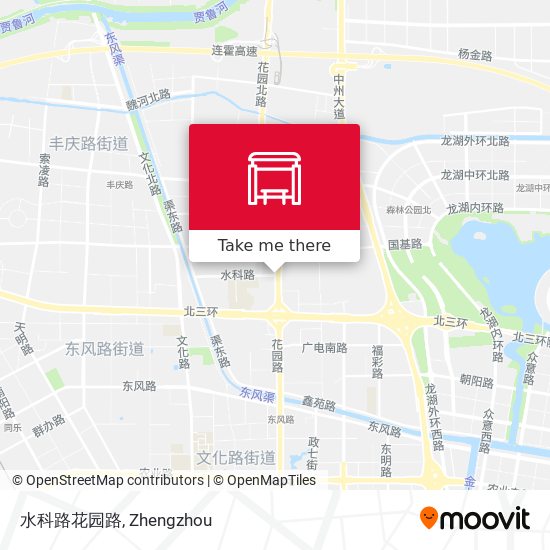 水科路花园路 map