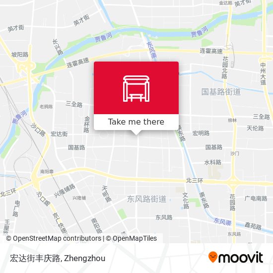 宏达街丰庆路 map