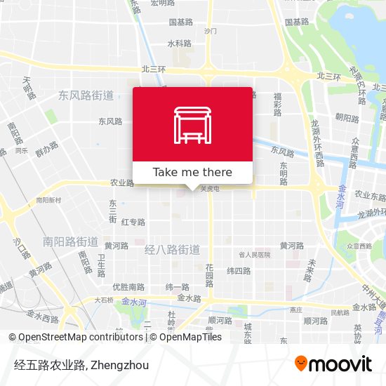 经五路农业路 map