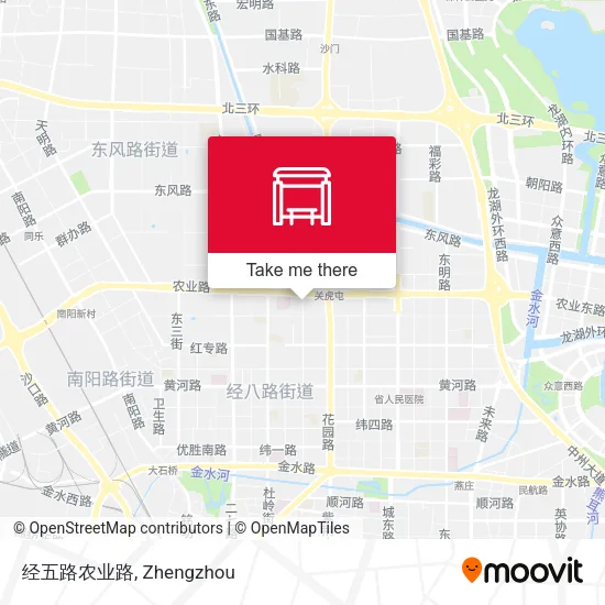 经五路农业路 map