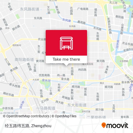 经五路纬五路 map