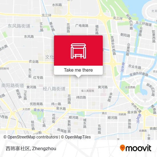 西韩寨社区 map