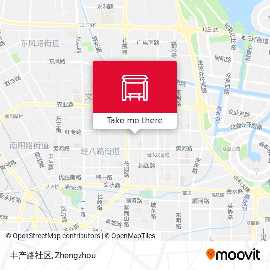 丰产路社区 map