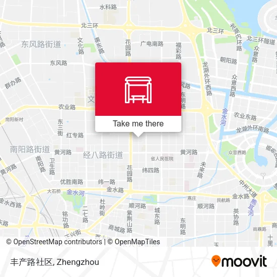 丰产路社区 map