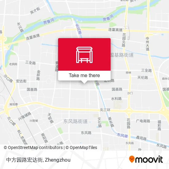 中方园路宏达街 map