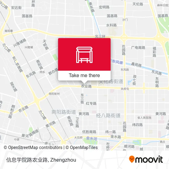 信息学院路农业路 map