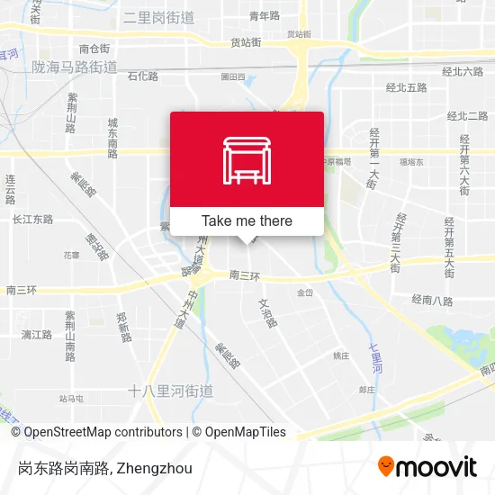 岗东路岗南路 map