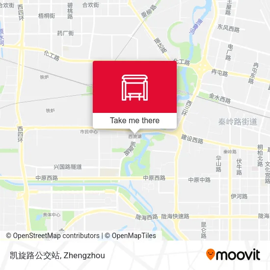凯旋路公交站 map