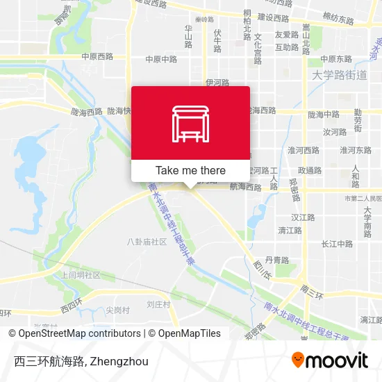 西三环航海路 map