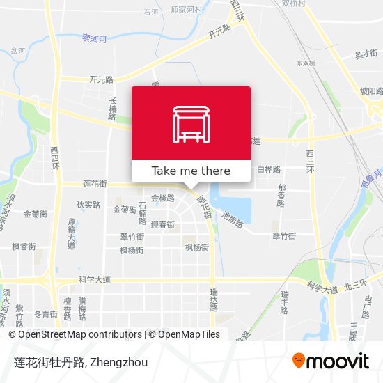 莲花街牡丹路 map