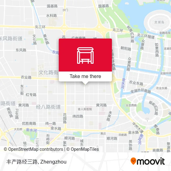 丰产路经三路 map