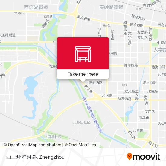 西三环淮河路 map