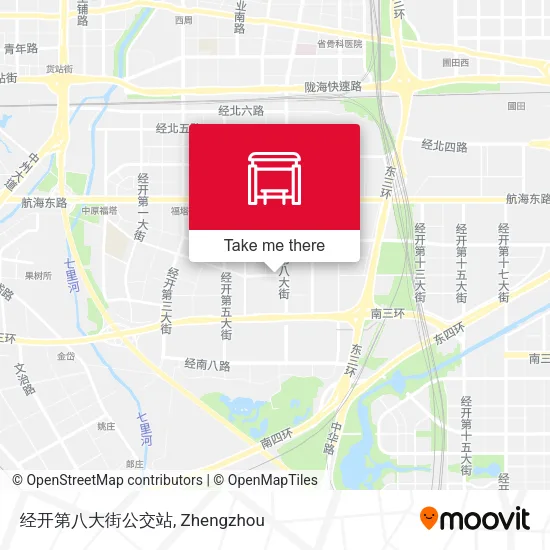 经开第八大街公交站 map