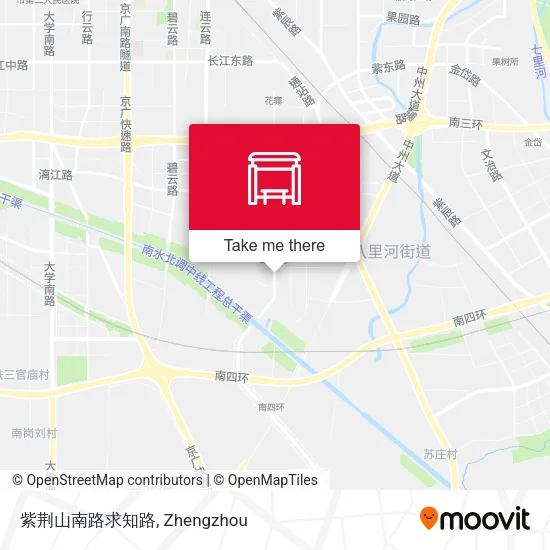 紫荆山南路求知路 map