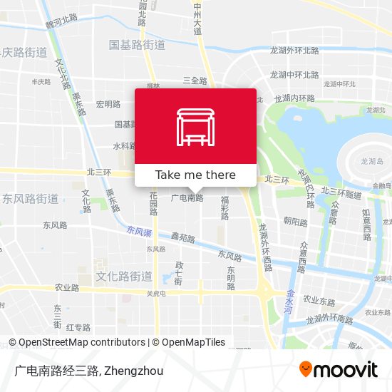 广电南路经三路 map