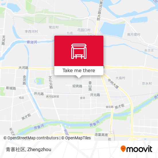 青寨社区 map