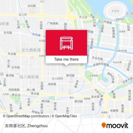 东韩寨社区 map